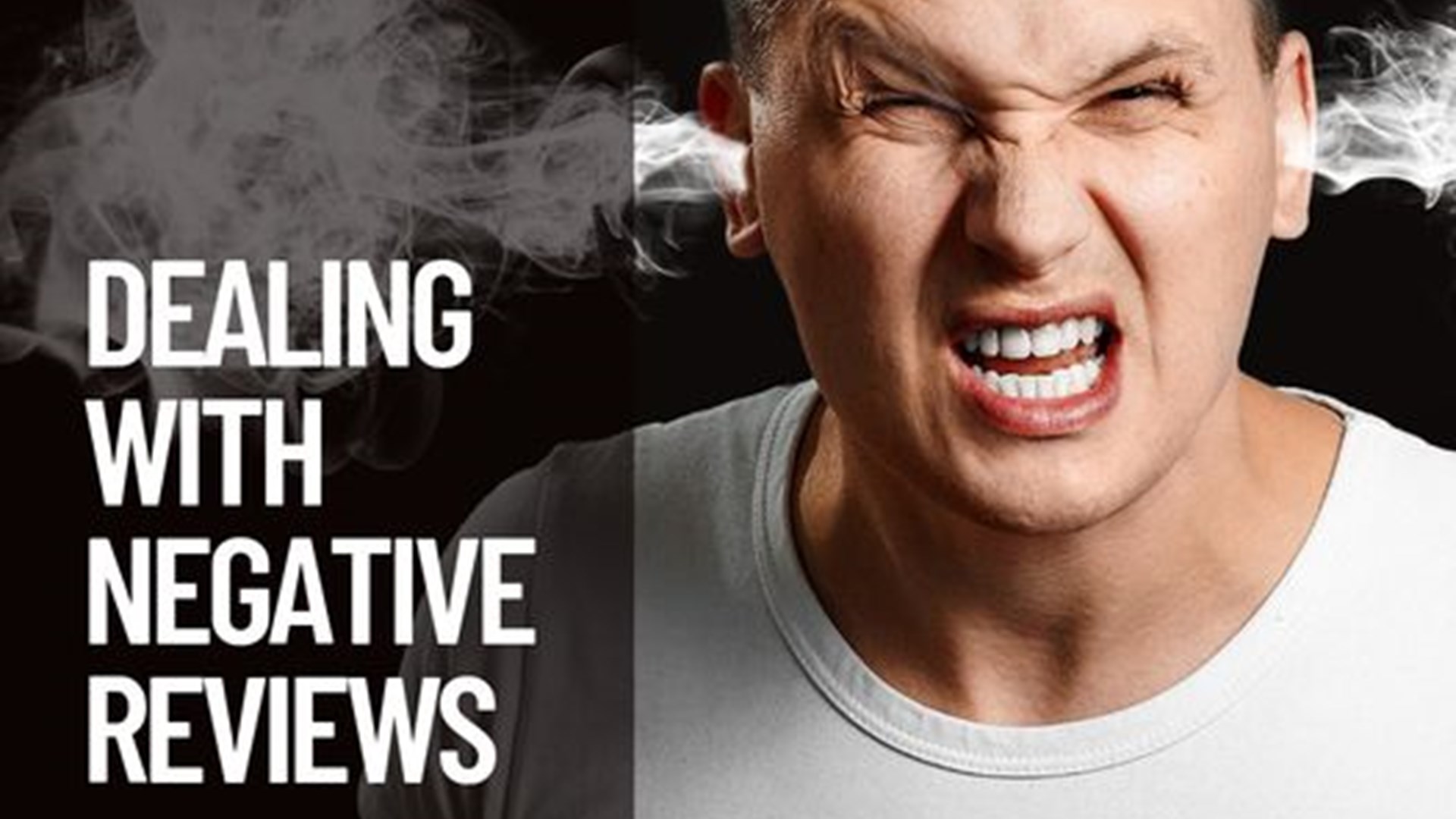 How to deal with negative reviews without blowing your lid